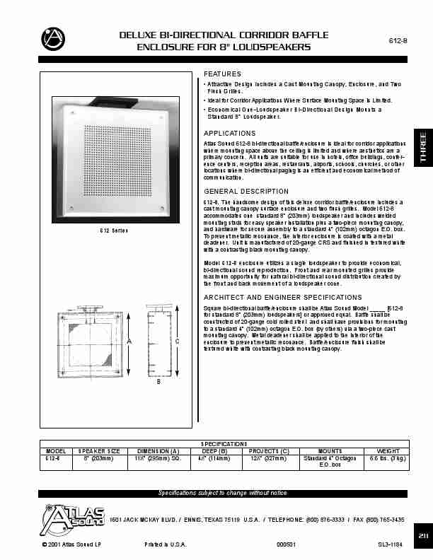 Atlas Sound Speaker System 612-8-page_pdf